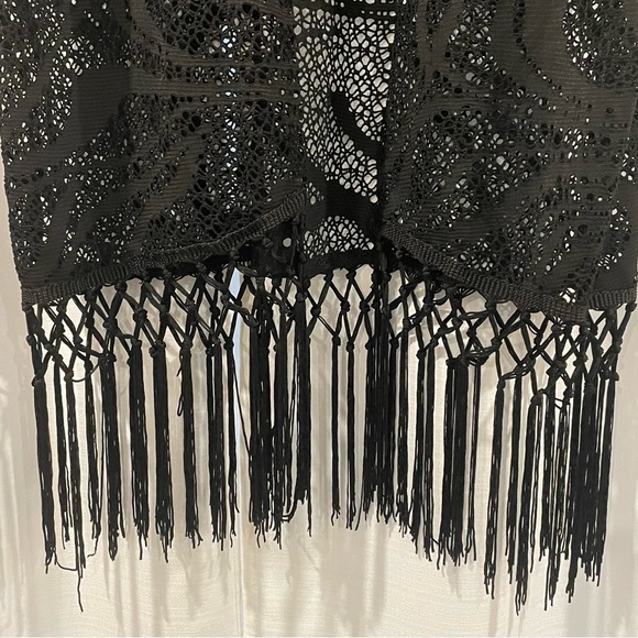 Blue Island Woven Sheer Coverup. *Excellent Condition*. Size M - Picture 6 of 6